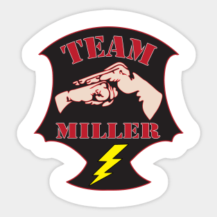 Team Miller Sport Jujitsu Primary Logo (color) Sticker